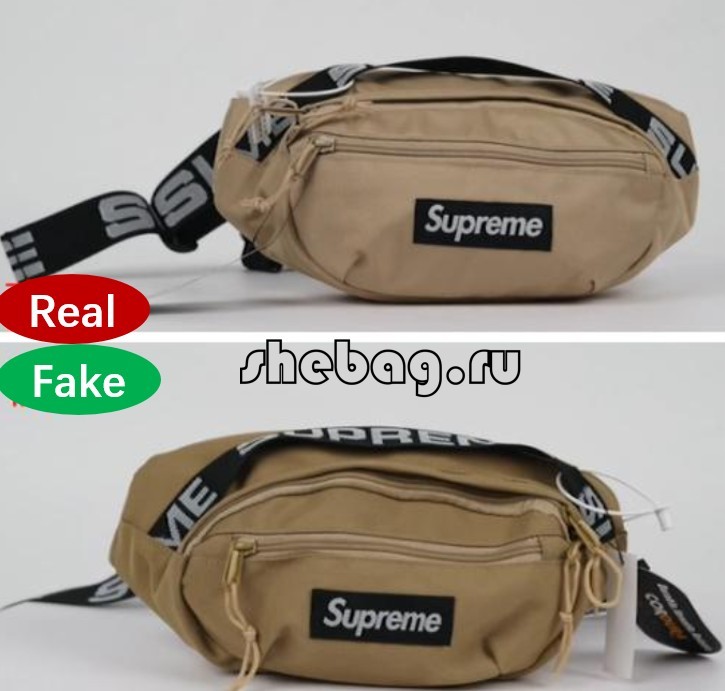 How to spot a fake designer bag?(fake vs real photos): Supreme-Ti o dara ju Didara iro Louis Vuitton apo Online itaja, Ajọra onise apo ru