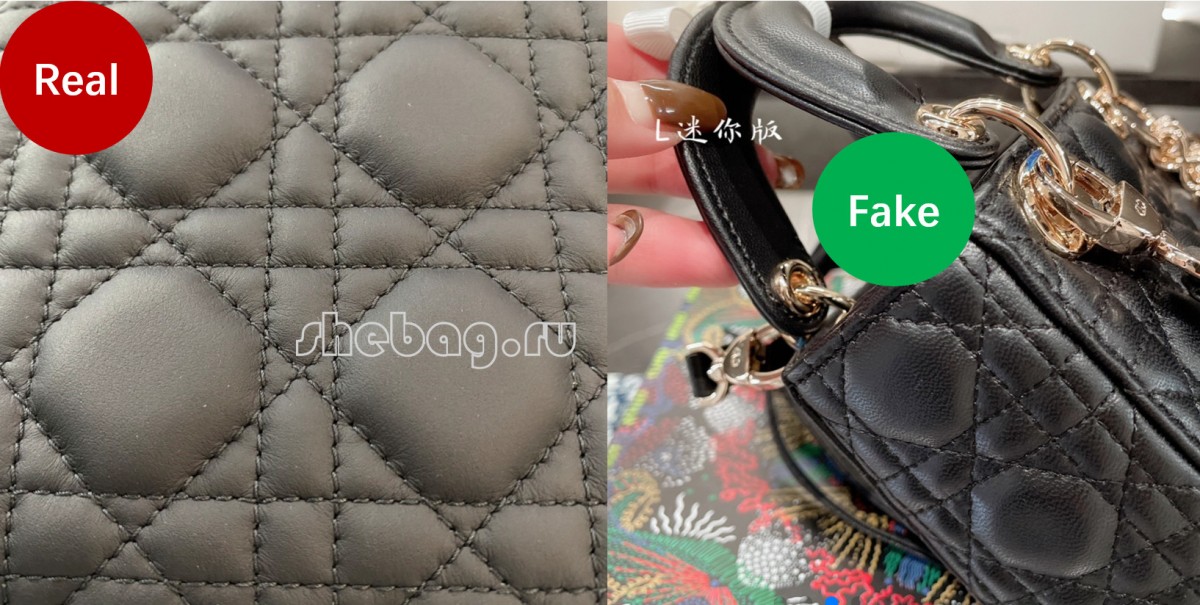 Conas mála dearthóra falsa a aimsiú? (grianghraif falsa vs fíor): Dior (nuashonraithe 2022) - Siopa Ar Líne Mála Bréige Louis Vuitton den Chaighdeán is Fearr, macasamhail mála dearthóra ru