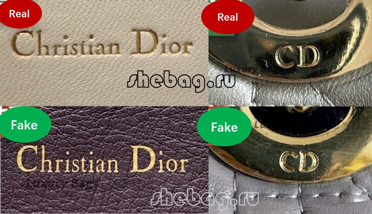 Conas mála dearthóra falsa a aimsiú? (grianghraif falsa vs fíor): Dior (nuashonraithe 2022) - Siopa Ar Líne Mála Bréige Louis Vuitton den Chaighdeán is Fearr, macasamhail mála dearthóra ru