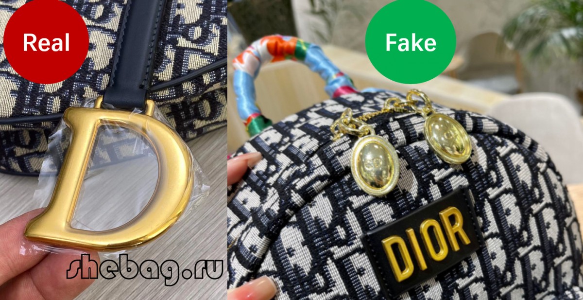 Conas mála dearthóra falsa a aimsiú? (grianghraif falsa vs fíor): Dior (nuashonraithe 2022) - Siopa Ar Líne Mála Bréige Louis Vuitton den Chaighdeán is Fearr, macasamhail mála dearthóra ru