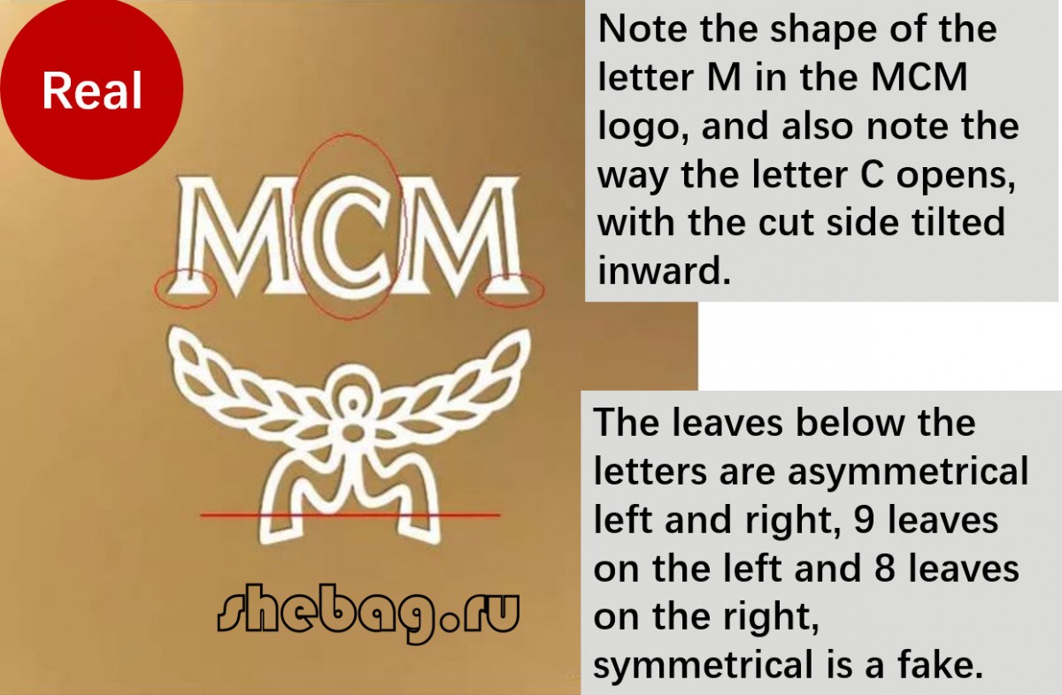 How to spot a fake designer bag?(fake vs real photos): MCM-Best Quality Fake designer Bag Review, Replica designer bag ru