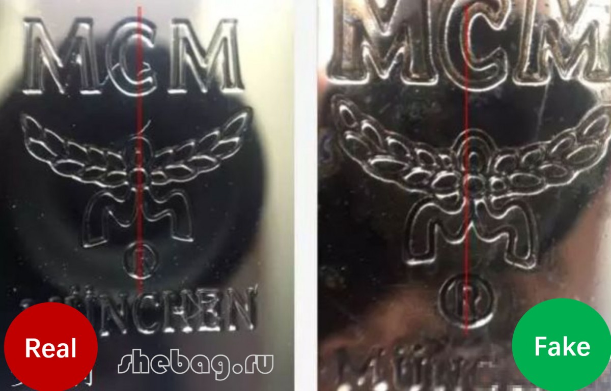 How to spot a fake designer bag?(fake vs real photos): MCM-Best Quality Fake designer Bag Review, Replica designer bag ru