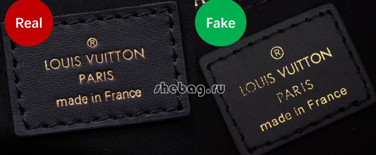 Si të dalloni një çantë stilisti të rremë? (foto të rreme kundrejt fotove reale): Louis Vuitton (2022 i përditësuar)-Dyqani në internet i çantave të rreme Louis Vuitton me cilësi më të mirë, çanta kopjuese ru