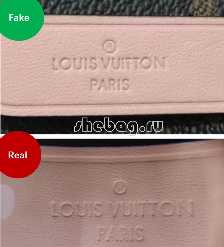 Si të dalloni një çantë stilisti të rremë? (foto të rreme kundrejt fotove reale): Louis Vuitton (2022 i përditësuar)-Dyqani në internet i çantave të rreme Louis Vuitton me cilësi më të mirë, çanta kopjuese ru