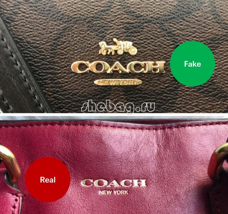 How to spot a fake designer bag?(fake vs real photos): Coach (2022 updated)-Best Quality Fake Louis Vuitton Bag Online Store, Replica designer bag ru