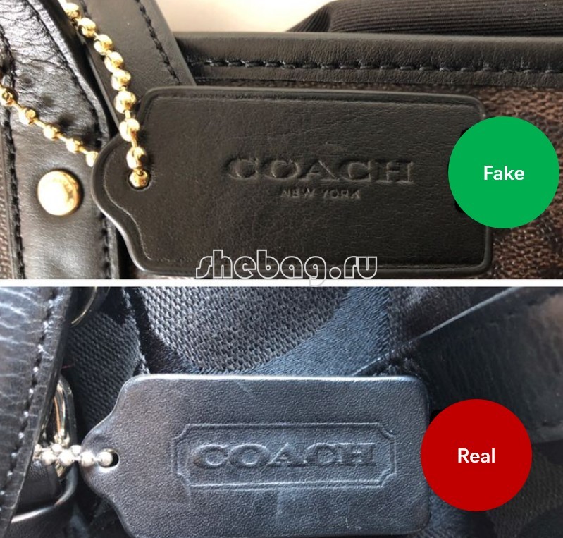 How to spot a fake designer bag?(fake vs real photos): Coach (2022 updated)-Best Quality Fake Louis Vuitton Bag Online Store, Replica designer bag ru