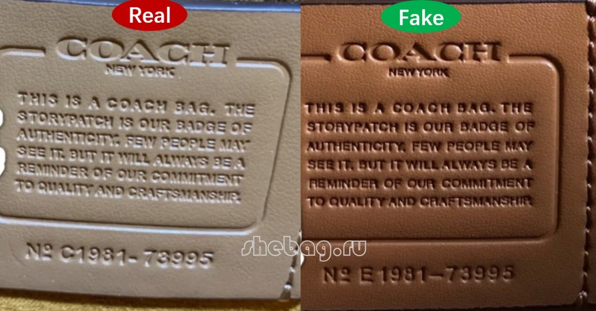 How to spot a fake designer bag?(fake vs real photos): Coach (2022 updated)-Best Quality Fake Louis Vuitton Bag Online Store, Replica designer bag ru