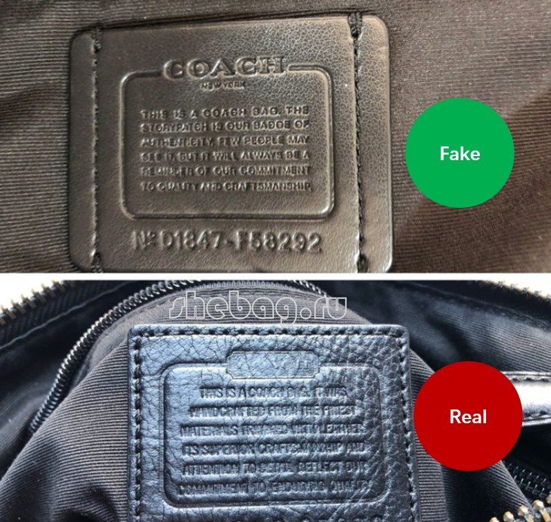 How to spot a fake designer bag?(fake vs real photos): Coach (2022 updated)-Best Quality Fake Louis Vuitton Bag Online Store, Replica designer bag ru