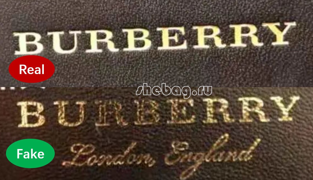 How to spot a fake designer bag?(fake vs real photos photos): Burberry-Best Quality Fake designer Bag Review, Replica designer bag ru