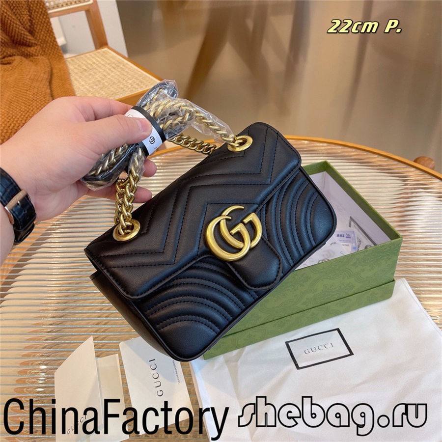 Gucci gg marmont shoulder bag replica black seller in China (2022 latest)-Best Quality Fake Louis Vuitton Bag Online Store, Replica designer bag ru