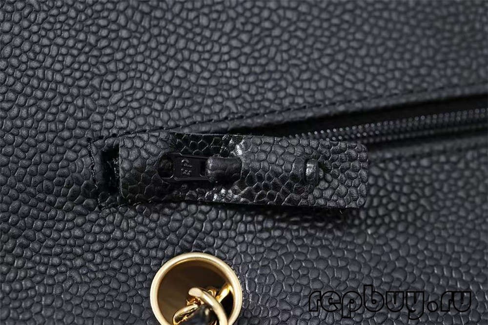 CHANEL Classic Flap top replica bags black gold buckle 25cm hardware and laser label details (2022 Special)-Best Quality Fake Louis Vuitton Bag Online Store, Replica designer bag ru