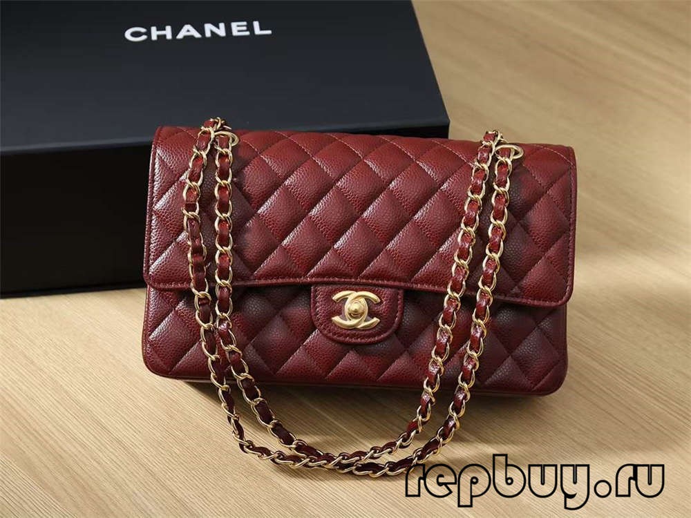 CHANEL Classic Flap top replica bags black gold black silver red gold three colors 25cm contrast (2022 Edition)-Best Quality Fake Louis Vuitton Bag Online Store, Replica designer bag ru