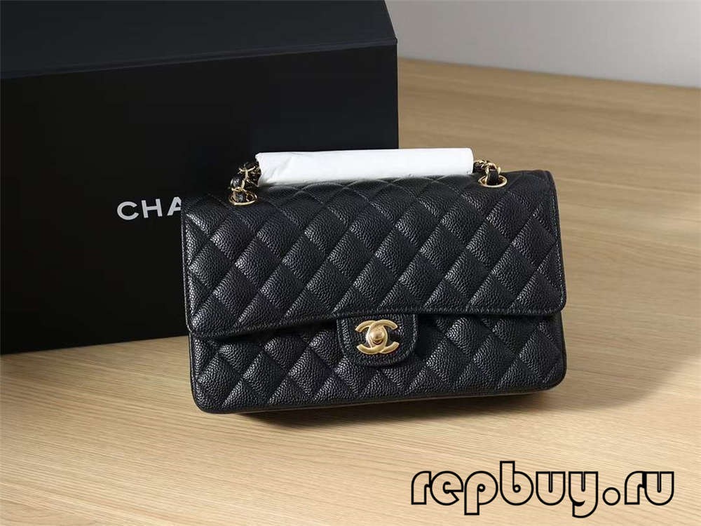 CHANEL Classic Flap top replica bags black gold black silver red gold three colors 25cm contrast (2022 Edition)-Best Quality Fake Louis Vuitton Bag Online Store, Replica designer bag ru