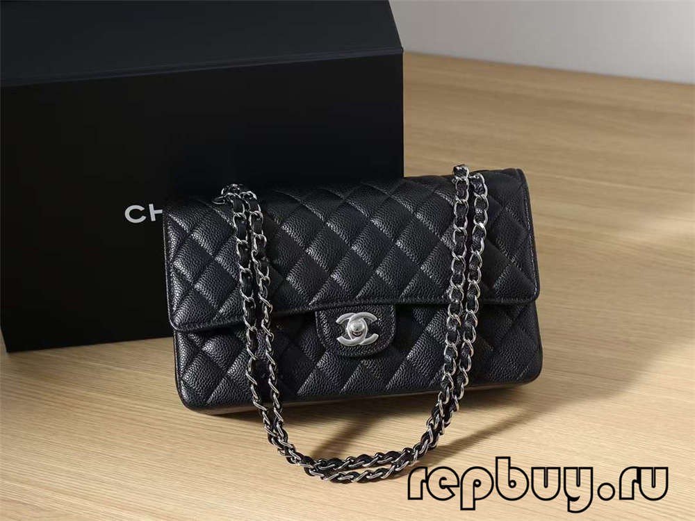 CHANEL Classic Flap top replica bags black gold black silver red gold three colors 25cm contrast (2022 Edition)-Best Quality Fake Louis Vuitton Bag Online Store, Replica designer bag ru