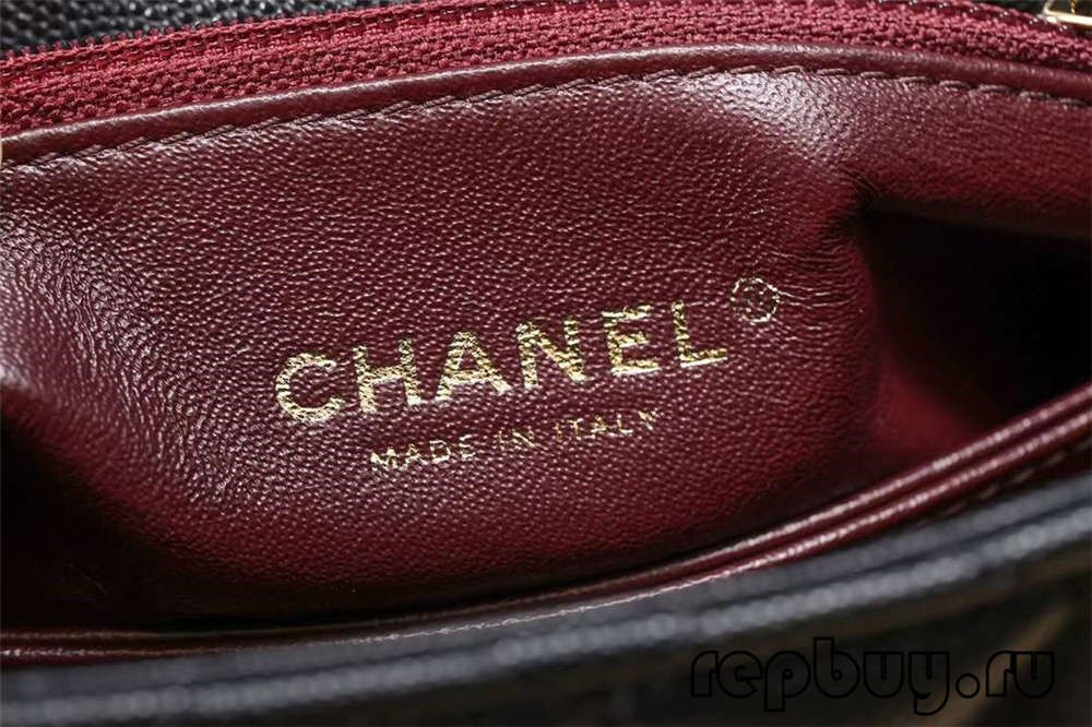 Chanel Coco Handle top replica handbags with black gold buckle zipper detail (2022 Latest)-Best Quality Fake Louis Vuitton Bag Online Store, Replica designer bag ru