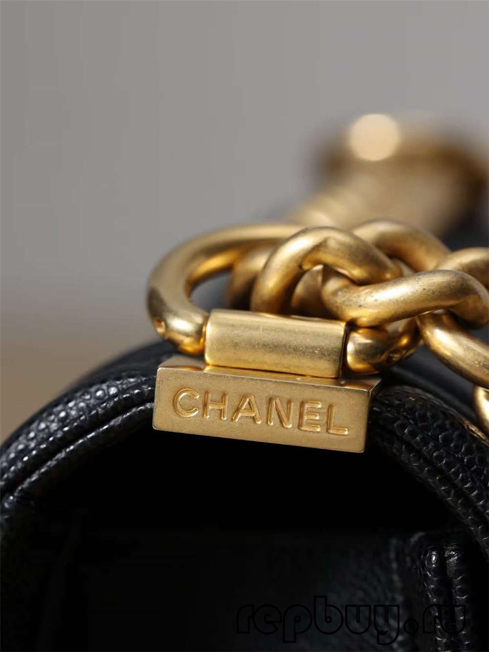 Chanel Leboy top replica handbags small gold buckle chain detail (2022 Latest)-Best Quality Fake Louis Vuitton Bag Online Store, Replica designer bag ru