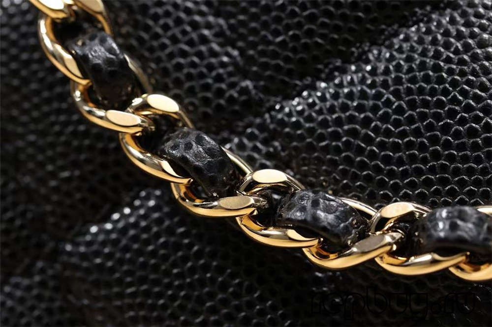 Chanel Coco Handle Top Replica Handbag Black Gold Buckle Inside Pocket Detail (2022 Updated)-Best Quality Fake Louis Vuitton Bag Online Store, Replica designer bag ru