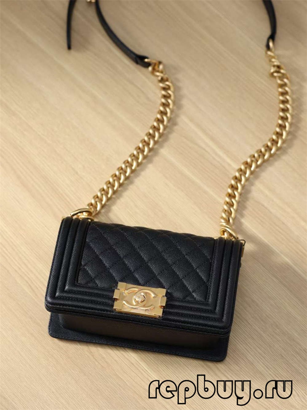 Chanel Le boy top replica handbags small gold buckle detail (2022 Latest)-Best Quality Fake Louis Vuitton Bag Online Store, Replica designer bag ru