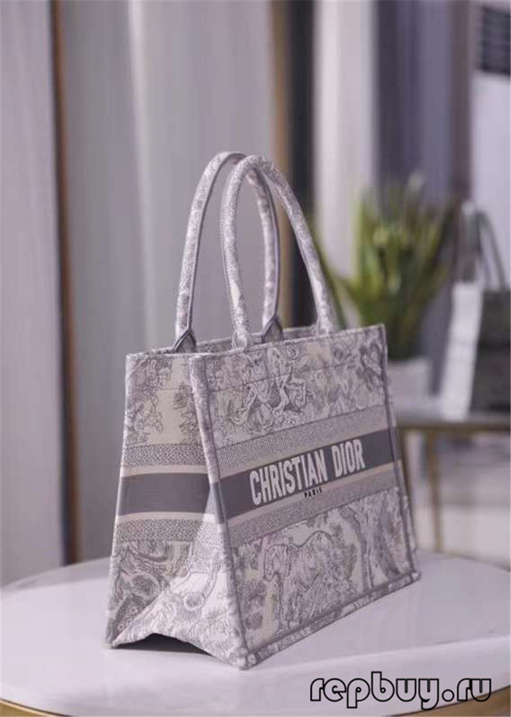 Dior Book Tote Small Top Replica Bags Grey 36.5cm (2022 Updated)-Best Quality Fake Louis Vuitton Bag Online Store, Replica designer bag ru