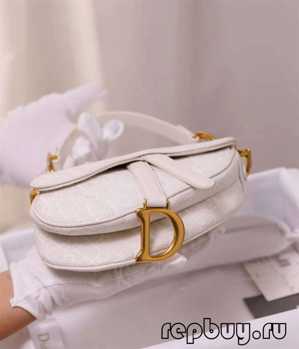 Dior top replica bags white saddle bag 21cm small (2022 Edition)-Best Quality Fake Louis Vuitton Bag Online Store, Replica designer bag ru