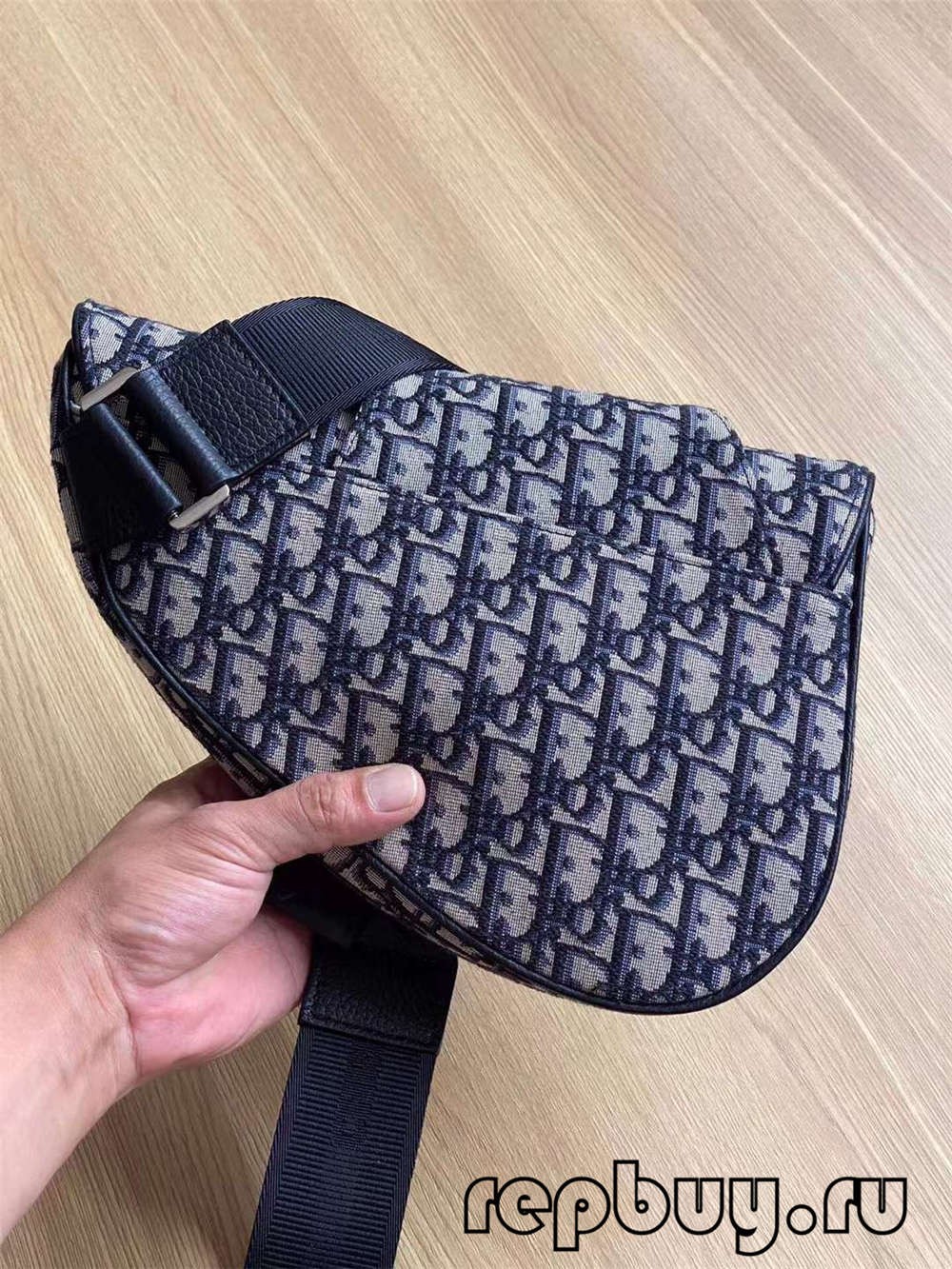 Dior top replica saddle bag black embroidery Oblique print 26cm (2022 Special)-Best Quality Fake Louis Vuitton Bag Online Store, Replica designer bag ru