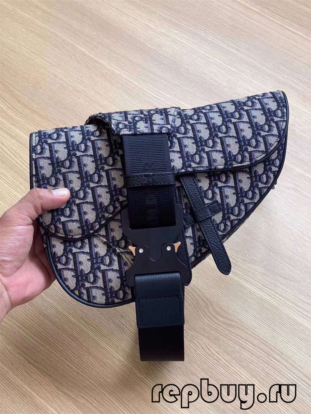 Dior top replica saddle bag black embroidery Oblique print 26cm (2022 Special)-Best Quality Fake Louis Vuitton Bag Online Store, Replica designer bag ru