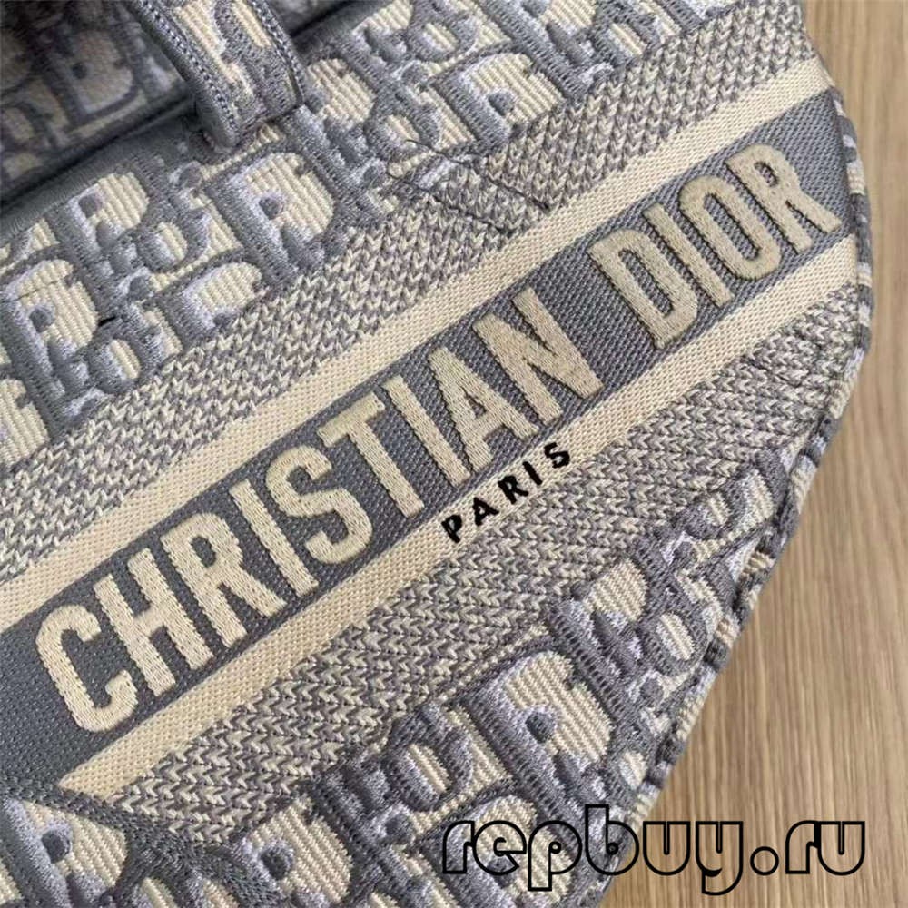 Dior Top Replica Saddle Bag Grey Embroidery Oblique Printed Inside Label Detail (2022Latest)-Best Quality Fake Louis Vuitton Bag Online Store, Replica designer bag ru