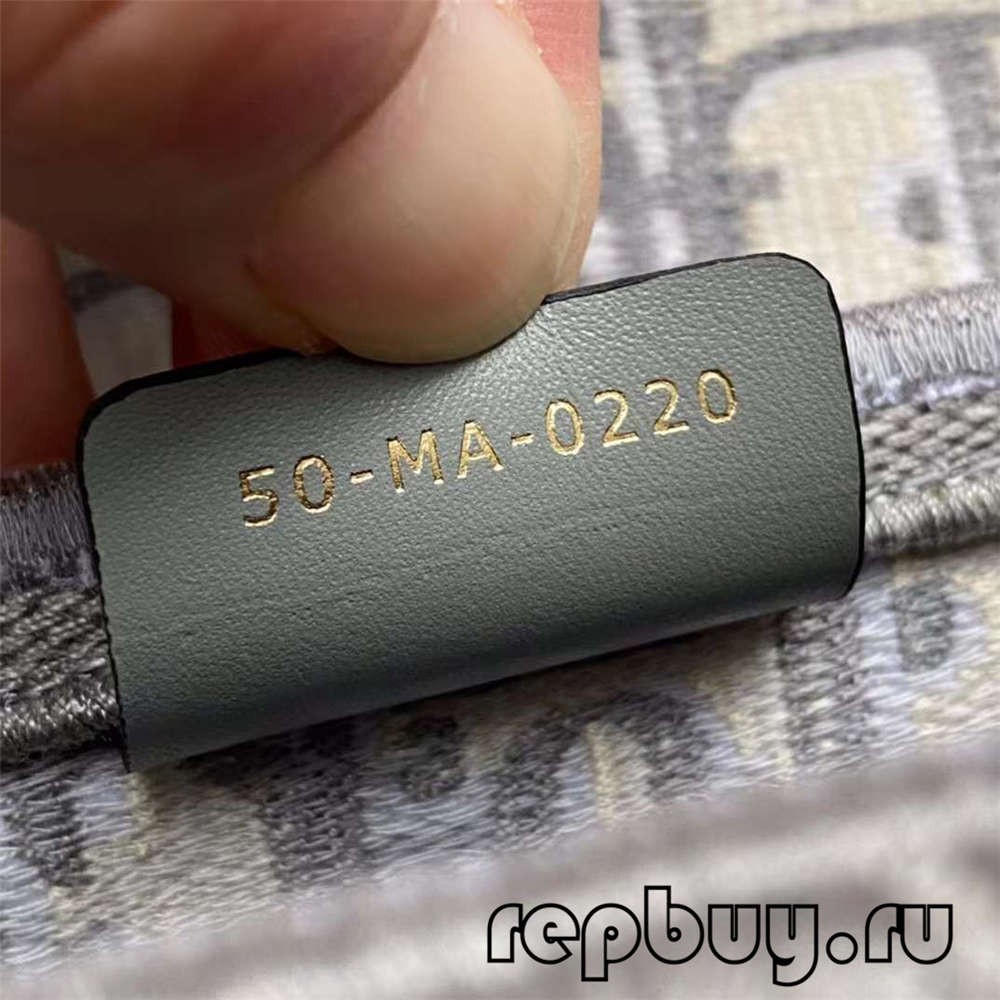 Dior Top Replica Saddle Bag Grey Embroidery Oblique Printed Inside Label Detail (2022Latest)-Best Quality Fake Louis Vuitton Bag Online Store, Replica designer bag ru