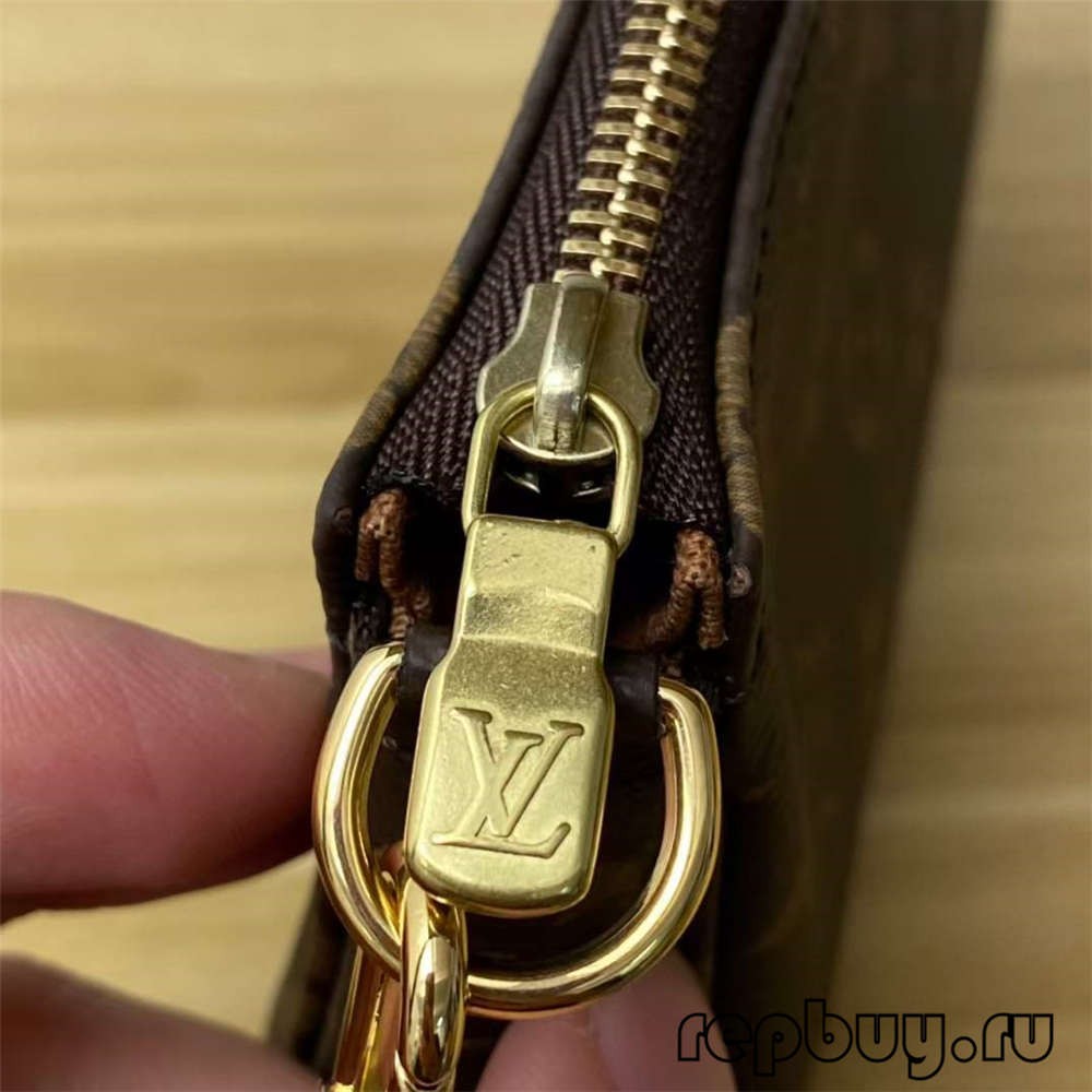 Louis Vuitton M40712 Pochette Accessoires top replica handbags Fabric and hardware details (2022 Edition)-Best Quality Fake Louis Vuitton Bag Online Store, Replica designer bag ru