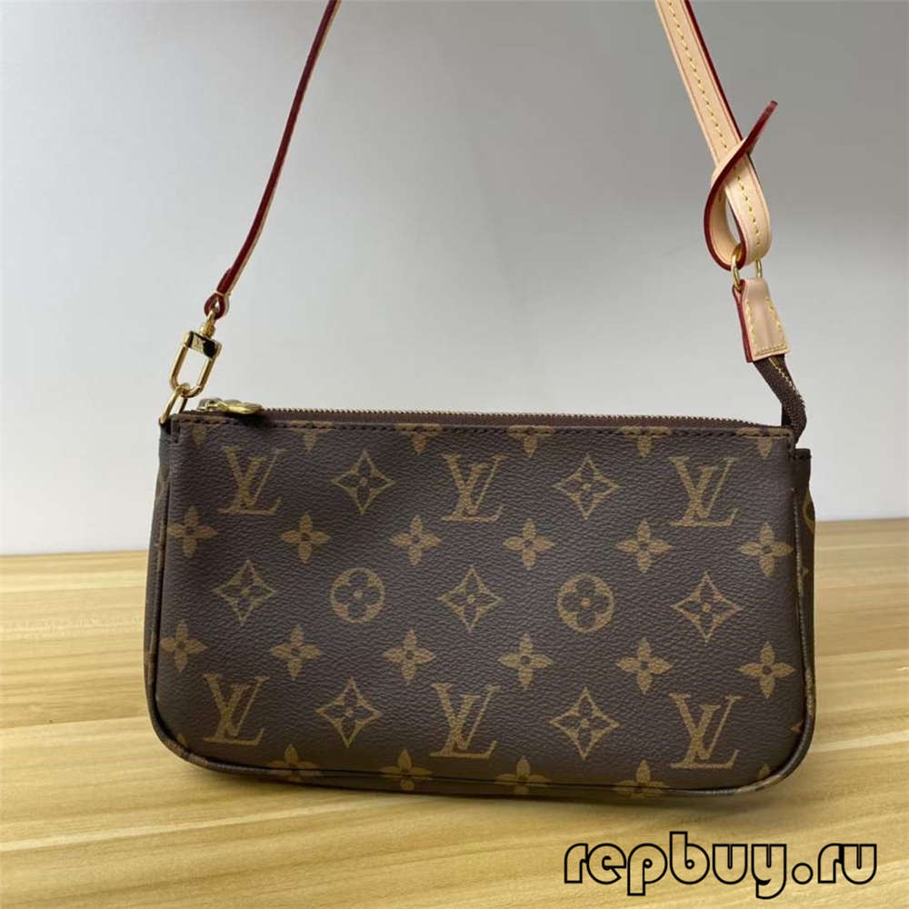 Louis Vuitton M40712 Pochette Accessoires top replica handbags Fabric and hardware details (2022 Edition)-Best Quality Fake Louis Vuitton Bag Online Store, Replica designer bag ru