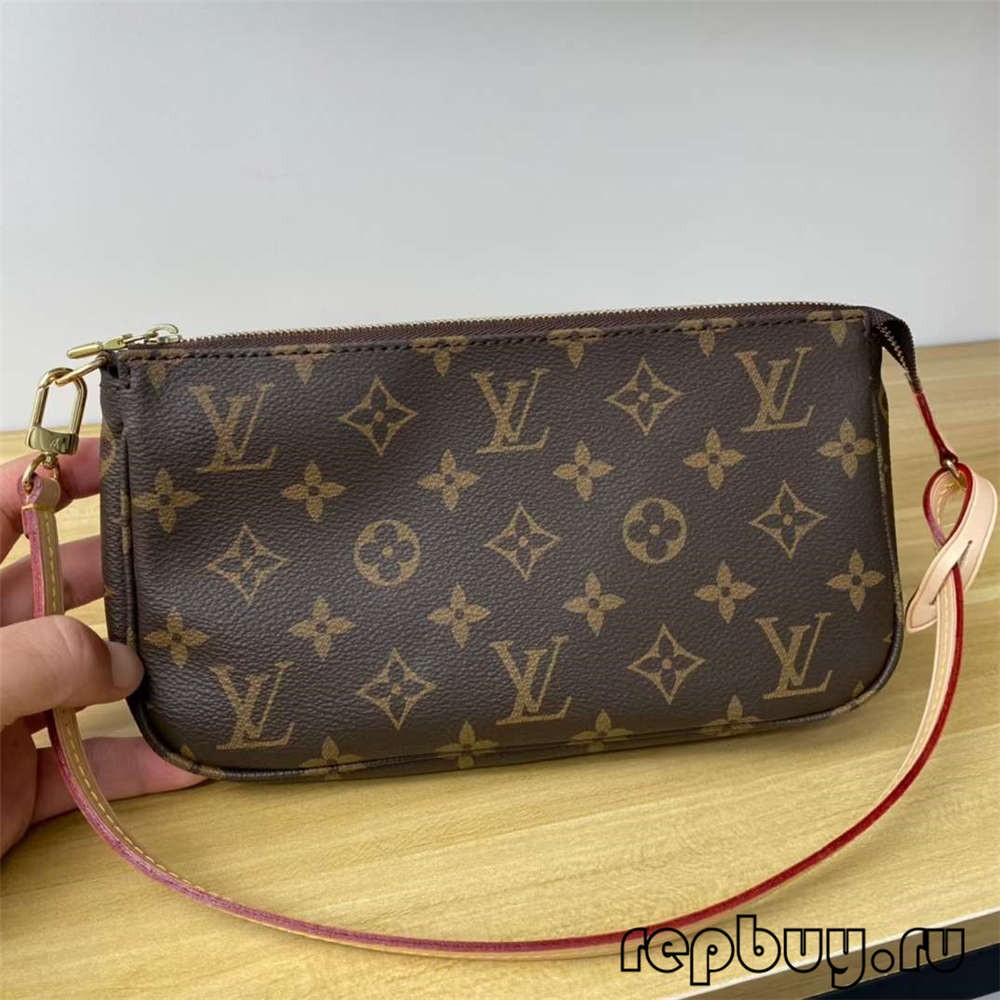 Louis Vuitton M40712 Pochette Accessoires top replica handbags Fabric and hardware details (2022 Edition)-Best Quality Fake Louis Vuitton Bag Online Store, Replica designer bag ru