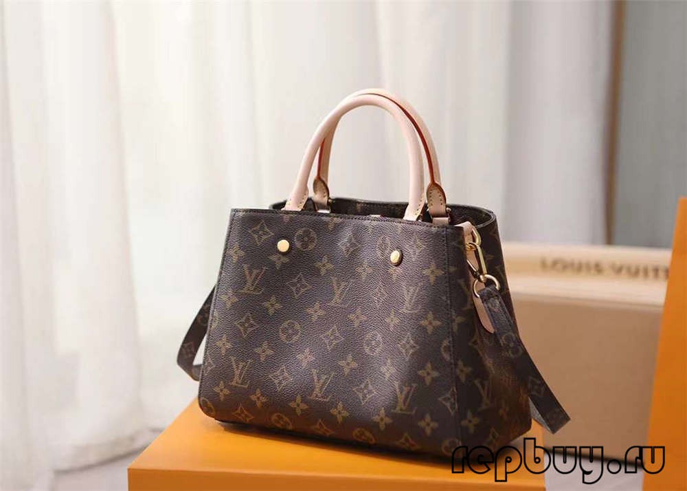 Louis Vuitton M41055 29cm Montaigne BB Top Replica Bags (2022 Updated)-Best Quality Fake Louis Vuitton Bag Online Store, Replica designer bag ru