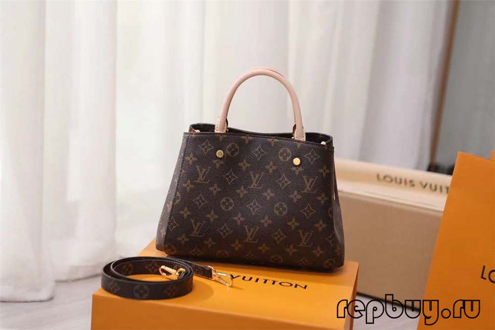 Louis Vuitton M41055 29cm Montaigne BB Top Replica Bags (2022 Updated)-Best Quality Fake Louis Vuitton Bag Online Store, Replica designer bag ru