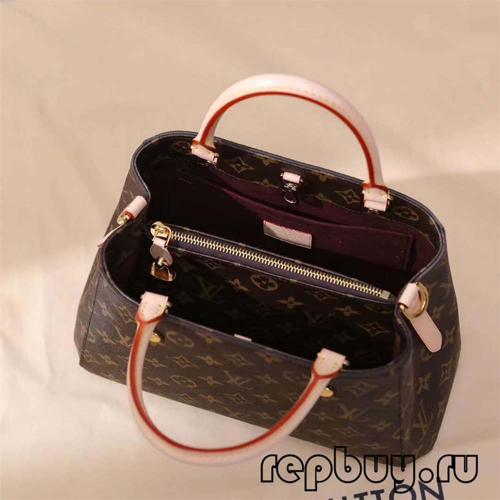 Louis Vuitton M41055 29cm Montaigne BB ടോപ്പ് റെപ്ലിക്ക ബാഗുകളുടെ കരകൗശല വിശദാംശങ്ങൾ (2022 ഏറ്റവും പുതിയത്)-മികച്ച ഗുണനിലവാരമുള്ള വ്യാജ ലൂയിസ് വിറ്റൺ ബാഗ് ഓൺലൈൻ സ്റ്റോർ, റെപ്ലിക്ക ഡിസൈനർ ബാഗ് ru