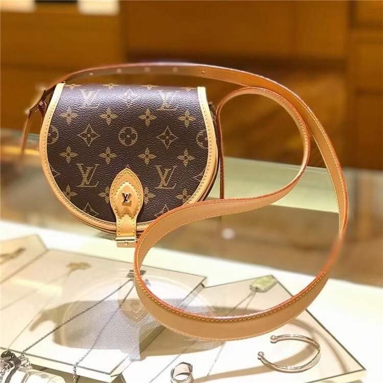 Louis Vuitton M44860 Tambourin Top Replica Handbag view (2022 Updated)-Best Quality Fake Louis Vuitton Bag Online Store, Replica designer bag ru