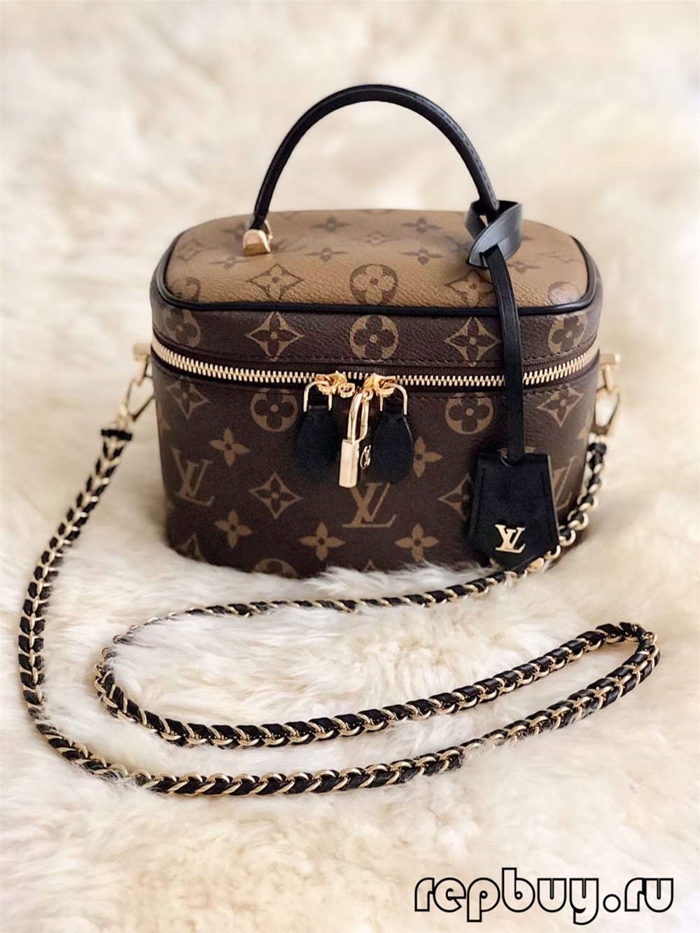 Louis Vuitton M45165 Vanity Small Top Replica Handbag Daily Use Effect (2022 Edition)-Best Quality Fake Louis Vuitton Bag Online Store, Replica designer bag ru