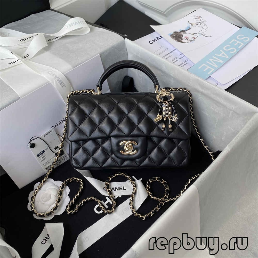 Chanel Mini classic flap handle Best quality Replica bags (2022 latest)-Best Quality Fake Louis Vuitton Bag Online Store, Replica designer bag ru