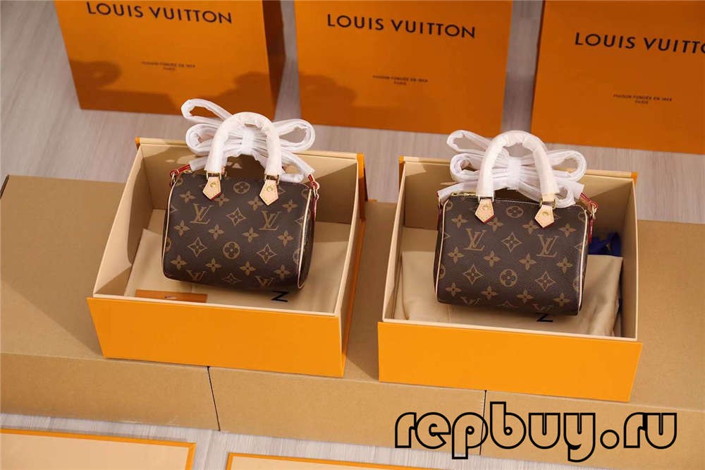 Louis Vuitton M81085 Nano Speedy 16cm top quality replica bags（2022 Latest）-Best Quality Fake Louis Vuitton Bag Online Store, Replica designer bag ru