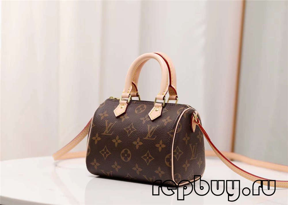 Louis Vuitton M81085 Nano Speedy 16cm top quality replica bags（2022 Updated）-Best Quality Fake Louis Vuitton Bag Online Store, Replica designer bag ru