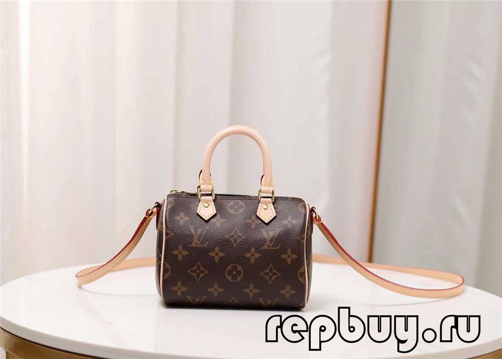 Louis Vuitton M81085 Nano Speedy 16cm top quality replica bags（2022 Updated）-Best Quality Fake Louis Vuitton Bag Online Store, Replica designer bag ru