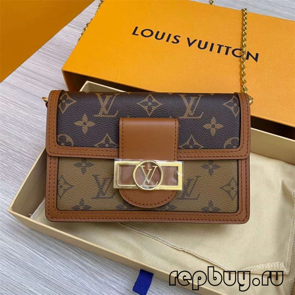 Louis Vuitton M68746 Dauphine 18.5 cm najwyższej jakości repliki toreb （2022 Zaktualizowano）-Najlepsza jakość fałszywe torebki Louis Vuitton sklep internetowy, torebka projektanta replik.