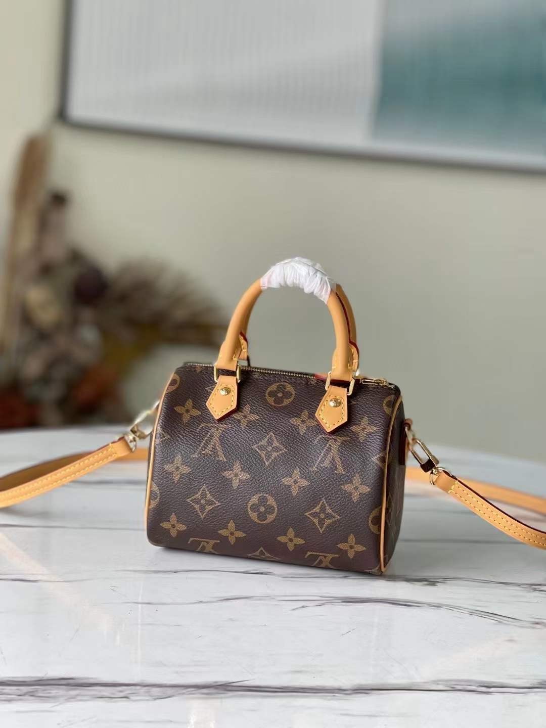 Louis Vuitton M81085 NANO SPEEDY Best quality replica bag (2022 updated)-Best Quality Fake Louis Vuitton Bag Online Store, Replica designer bag ru