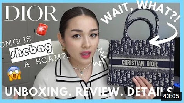 AN BHFUIL SHEABHAG A FHÁIL? | CHRISTIAN DIOR TOTE BEAG (Unboxing + Athbhreithniú Macánta) | Mír Só Inacmhainne (2022 is Déanaí) - Athbhreithniú ar Mhála Dearthóir Bréige den Chaighdeán is Fearr, macasamhail mála dearthóra ru