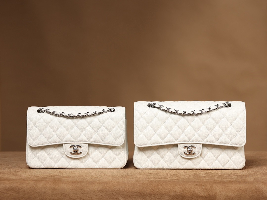 How Good quality is a Shebag White Chanel Classic Flap bag？（2023 updated）-Best Quality Fake designer Bag Review, Replica designer bag ru