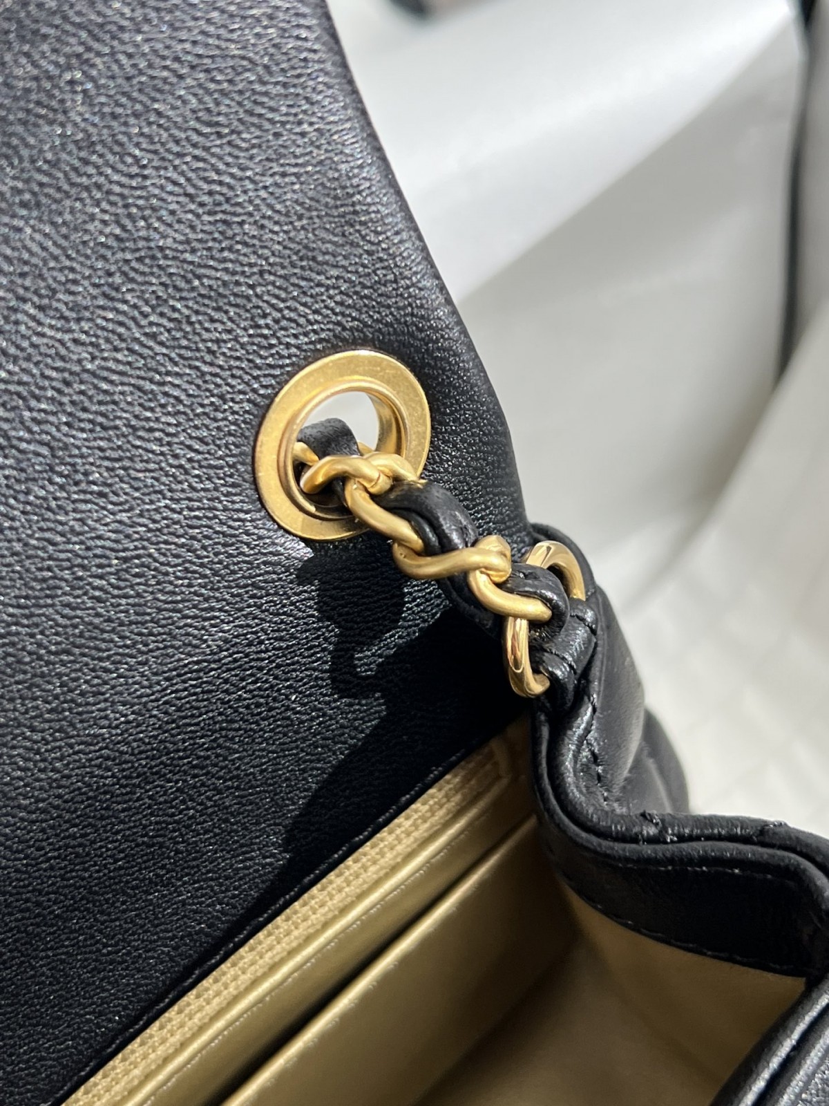 How good quality is a Shebag Chanel Classic flap mini bag of lambskin with golden ball（2023 Week 35）-Best Quality Fake designer Bag Review, Replica designer bag ru